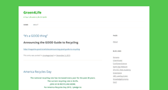 Desktop Screenshot of green4life.org